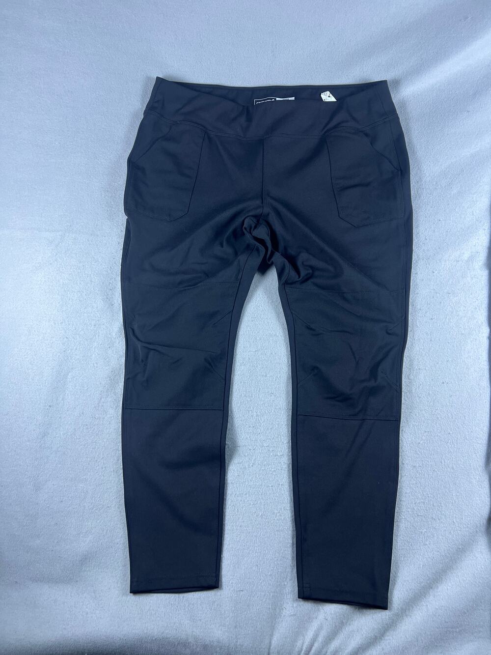 Carhartt Utility Leggings Womens 2XL Black Fitted Double Knee Active Workwear